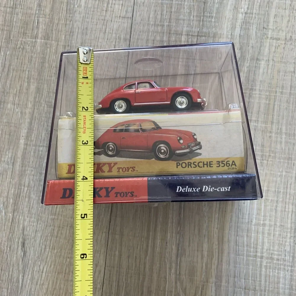 NEW Dinky Toys Porsche 356A Deluxe Die Cast Red DY25/b 2006 - Picture 13 of 14